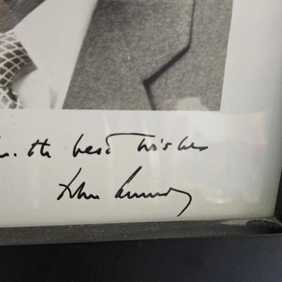 JOHN F. KENNEDY SIGNED Facsimile White House Publicity Photo JFK 1963