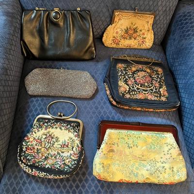 Antique Vintage Purse Clutch Lot