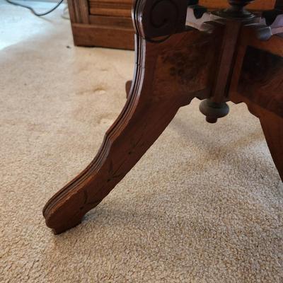 Marble Top Table 22x17x22