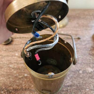 Lot of Candle Holders Vintage Battery Light, Antique Brass Incense burner