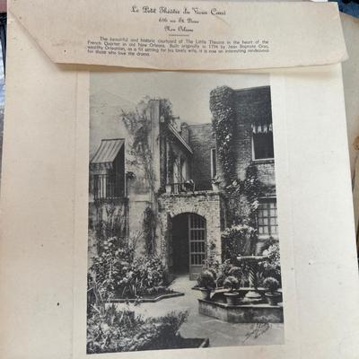 Lot Antique Pictures - Photos, Prints
