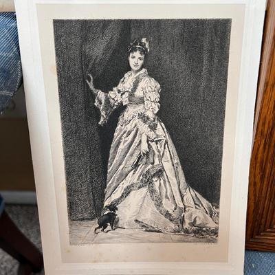 Lot Antique Pictures - Photos, Prints
