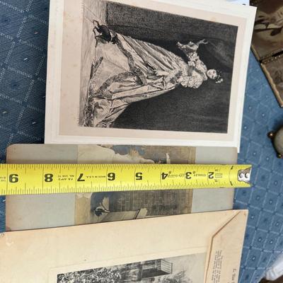 Lot Antique Pictures - Photos, Prints