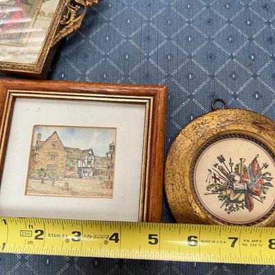 Lot Framed Vintage Art Prints