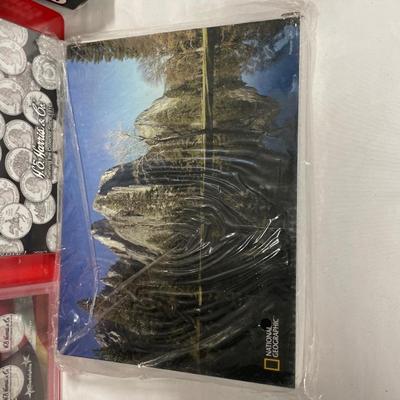 Coin collector items and puzzle