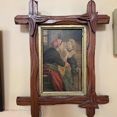 Interesting Antique Vintage Art Lot