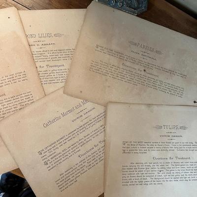 Antique Art Prints Lot