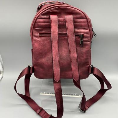 Fadeon Mini Backpack wine red