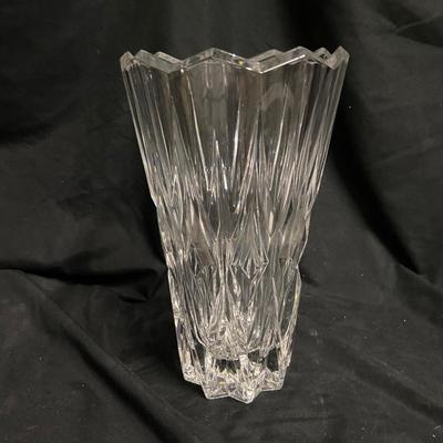 Crystal Vases and Pair of Stemmed Candleholders (1020BL-BM)