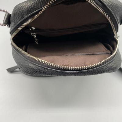 Altosy Leather Black Backpack