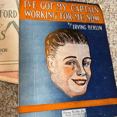 Antique Vintage Music Lot - Books, Sheet Music
