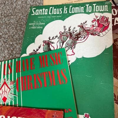 Antique Vintage Music Lot - Books, Sheet Music