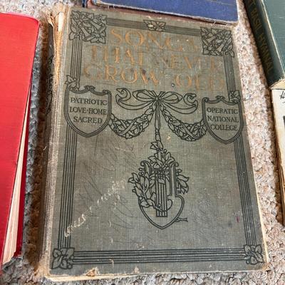 Antique Vintage Music Lot - Books, Sheet Music