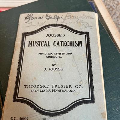 Antique Vintage Music Lot - Books, Sheet Music