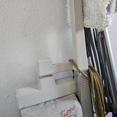 Kirby vacuum and Shark slim steam mop