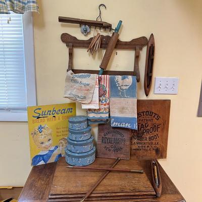 Vintage Cottage Chic Decor Lot