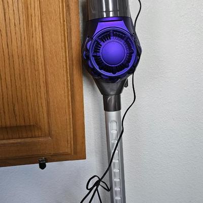 Aposen upright vacuum cleaner and Shark SV75Z cordless vacuum with charging cord