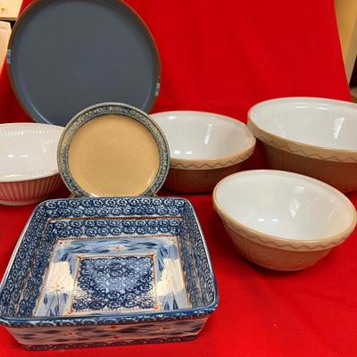 Large Pottery Lot - Dansk, Lenox, Pfalzgraff, Williamsburg, Le Creuset