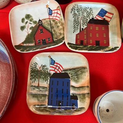 Large Pottery Lot - Dansk, Lenox, Pfalzgraff, Williamsburg, Le Creuset