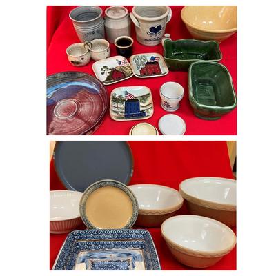 Large Pottery Lot - Dansk, Lenox, Pfalzgraff, Williamsburg, Le Creuset
