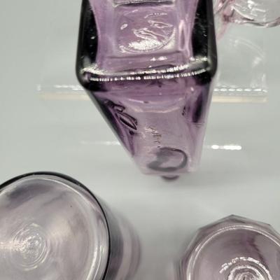 Sun purpled Jars and Mug