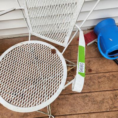3 Piece Wire Mesh Patio Set