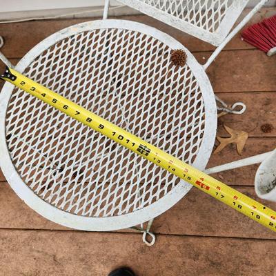 3 Piece Wire Mesh Patio Set