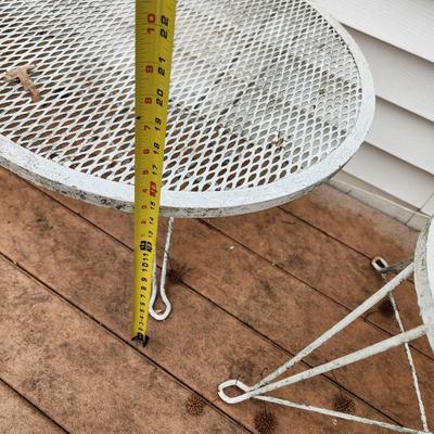 3 Piece Wire Mesh Patio Set