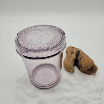 North American Glass King Jelly Jar