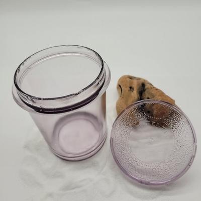 North American Glass King Jelly Jar