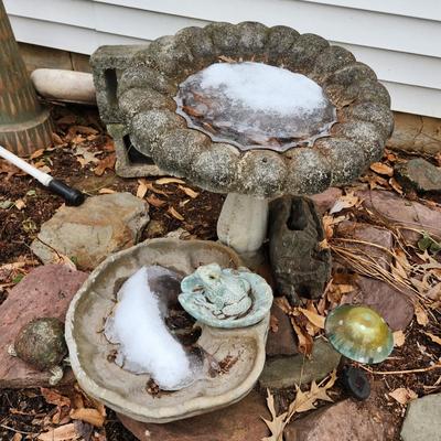 Concrete Bird Bath