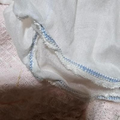 Large assortment of Vintage baby cloths - Baby blanket