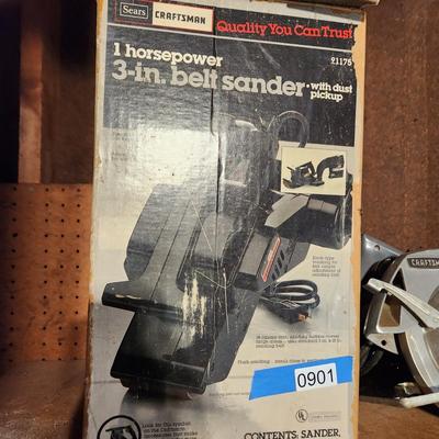 Craftsman Belt Sander & 7" Circular Saw
