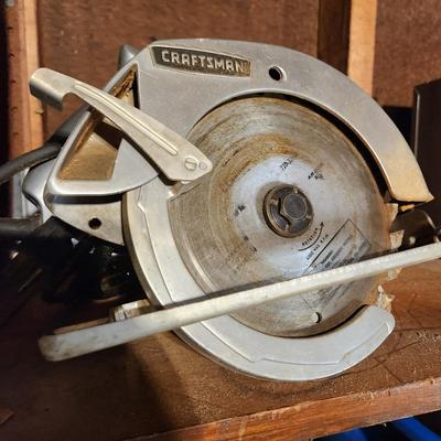 Craftsman Belt Sander & 7" Circular Saw