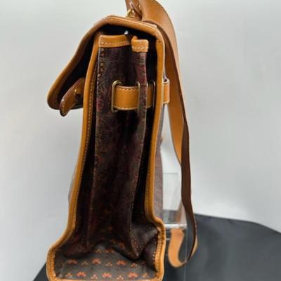 Escada vintage top handle satchel