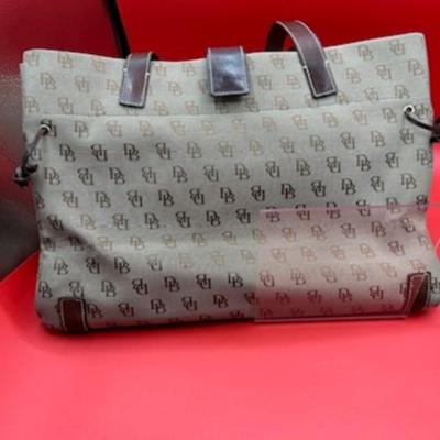 Dooney Bourke Logo Fabric Bag