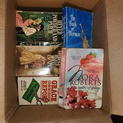 Lot of 25 paper back books.