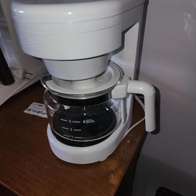 Pair of coffee pots.