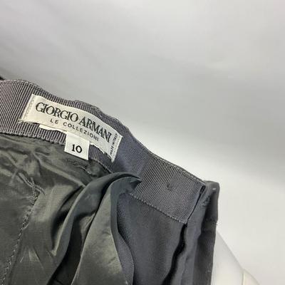 453 GIORGIO ARMANI Le Colleczioni Blue & Gray Vest with Pants