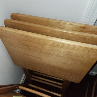 Set of 4 TV trays