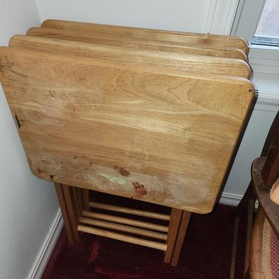 Set of 4 TV trays