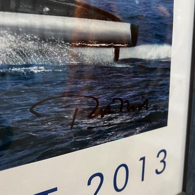 454 Large Signed LOUIS VUITTON CUP Razzia San Francisco July-August 2013 Lithograph