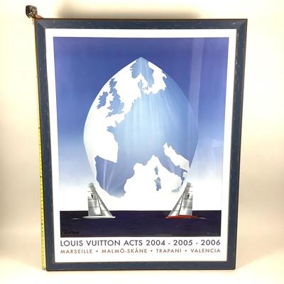 455 Large Signed LOUIS VUITTON ACTS 04-06 Lithograph