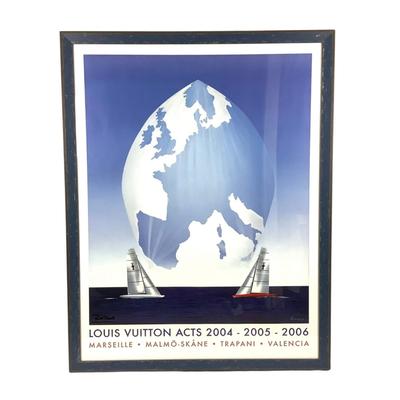 455 Large Signed LOUIS VUITTON ACTS 04-06 Lithograph