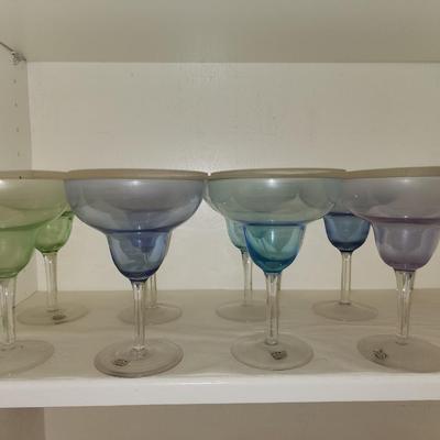 Set of 8 Margarita glasses