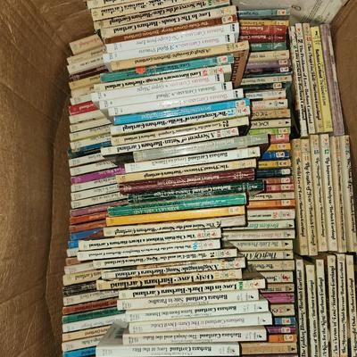 Large lot of paper backs.