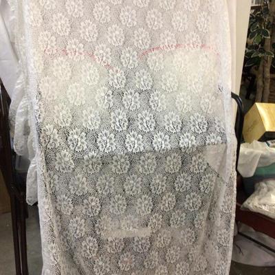 Sheer Curtains Four Valence Four Panels.