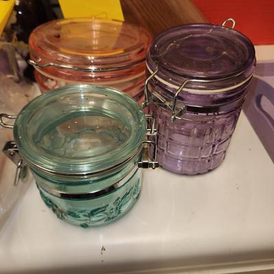 Pastel jar set