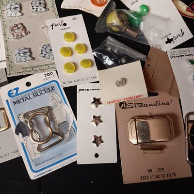 BUTTONS AND MORE