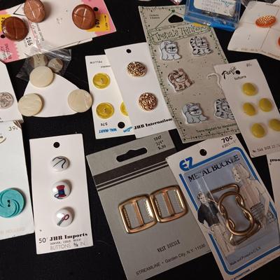 BUTTONS AND MORE